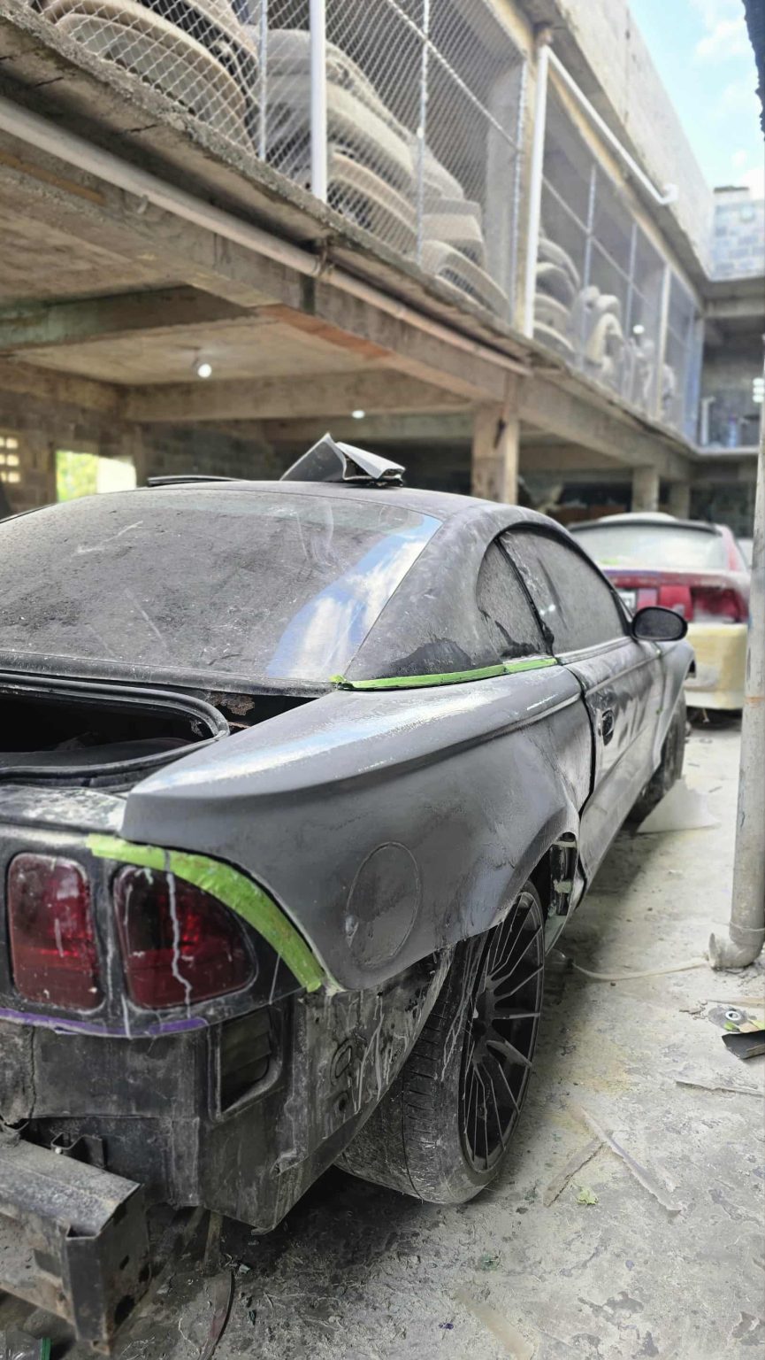 ford mustang sn95 rear overfernders 50mm style wide – JP Fiber Shop