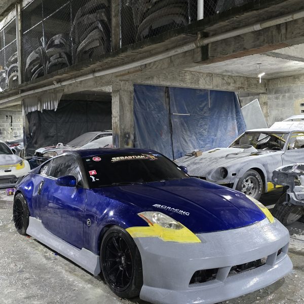 Nissan 350z bodykit BN style completed
