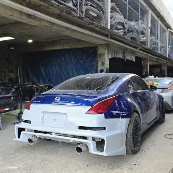 Nissan 350z rear bumper nismo style v1 FRP
