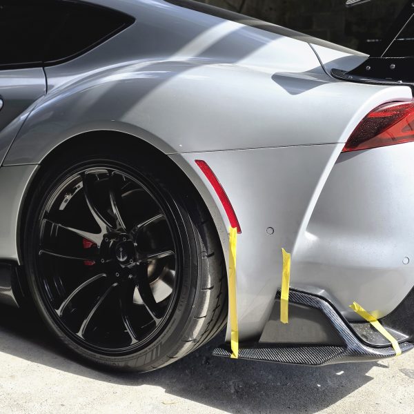 Toyota supra mk5 rear winglet spat Adro style CF