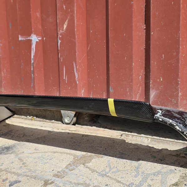 Integra Dc2 gurney flap carbon fiber style spoiler extension Type R