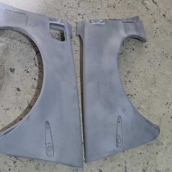 Chevrolet Corvette C6 ZR1 Style Rear fenders FRP
